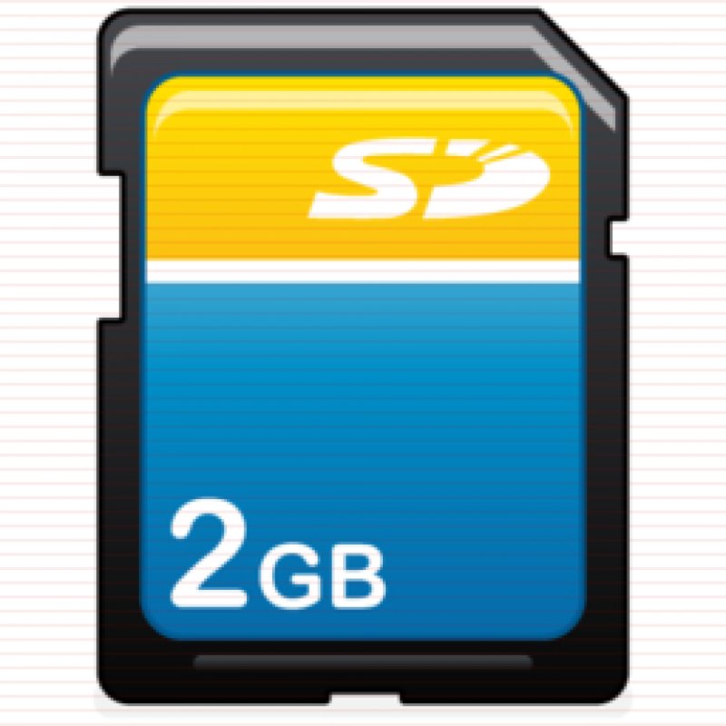 SD/SD HC Karte 2 GB - 8 GB