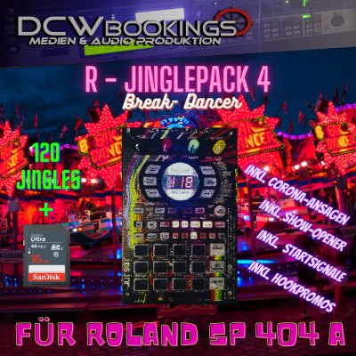 Jingle Pack 4 für Roland Jinglebox SP 404 SX/A 