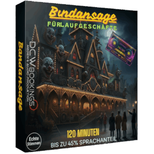 Bandansage 120 Minuten 2 Sprecher