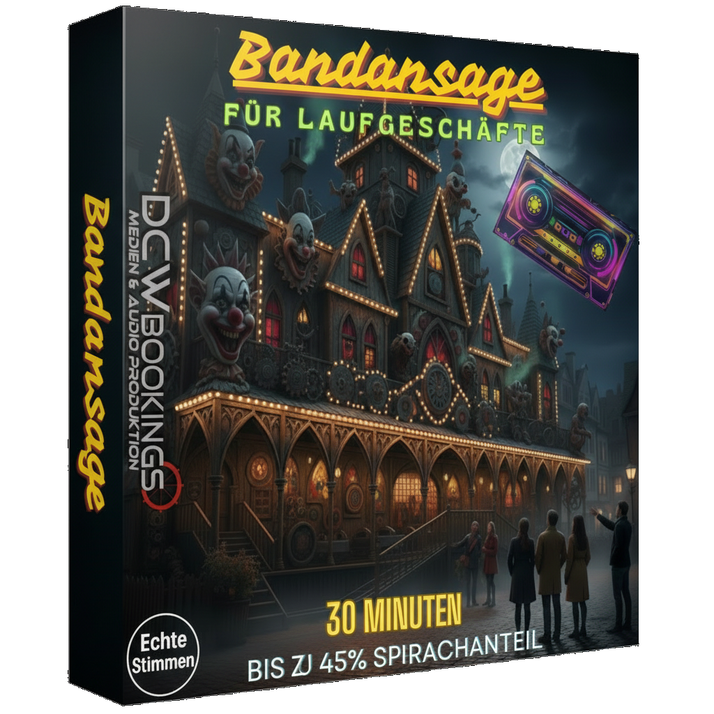 Bandansage 30 Minuten 1 Sprecher