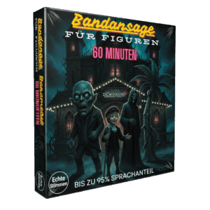 Figuren-Bandansage – (60-Minuten-Paket)