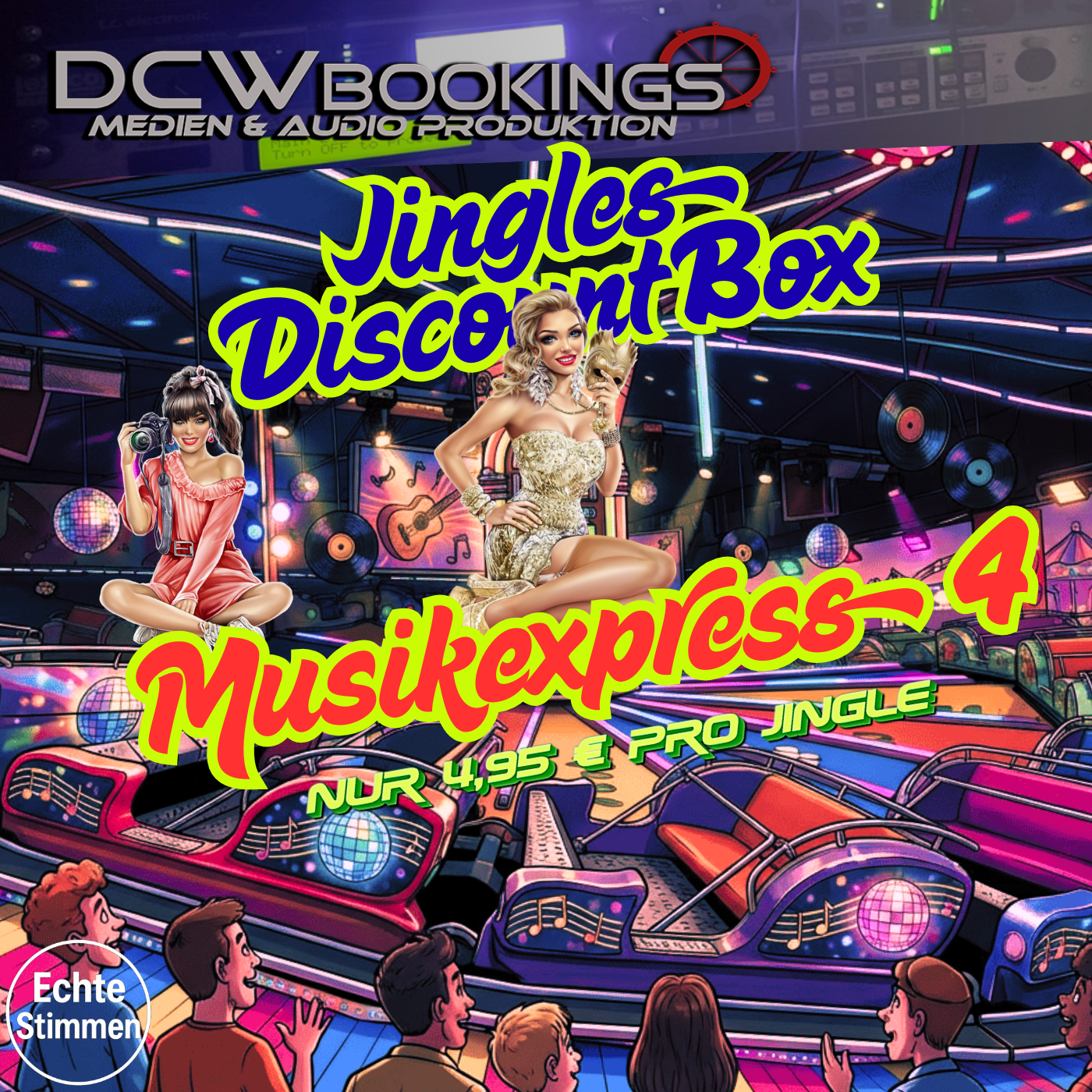 Jingles Discount Box Musikexpress Volume 4 DCW Bookings